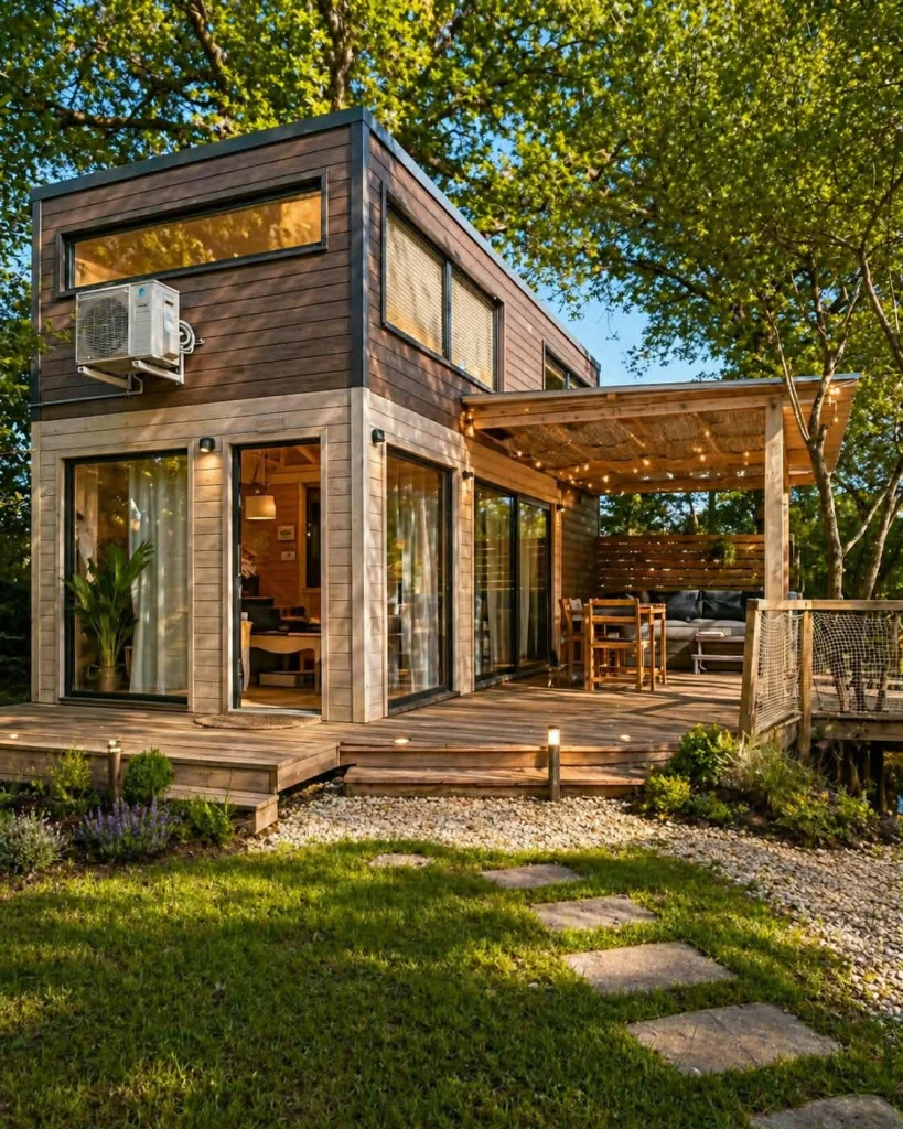 Cabane romantique Nymphéa avec jacuzzi privatif en pleine nature