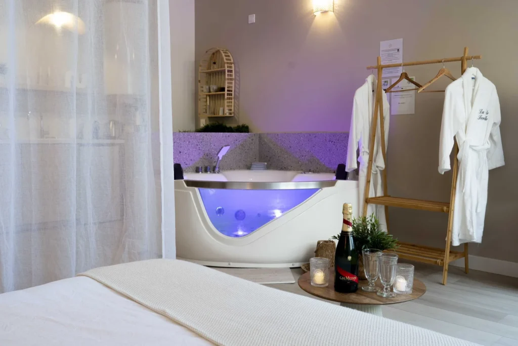 Suite Sensuelle : balneo et fauteuil tantra